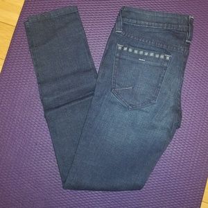 LAST CHANCE Studded Blue skinny Jeans